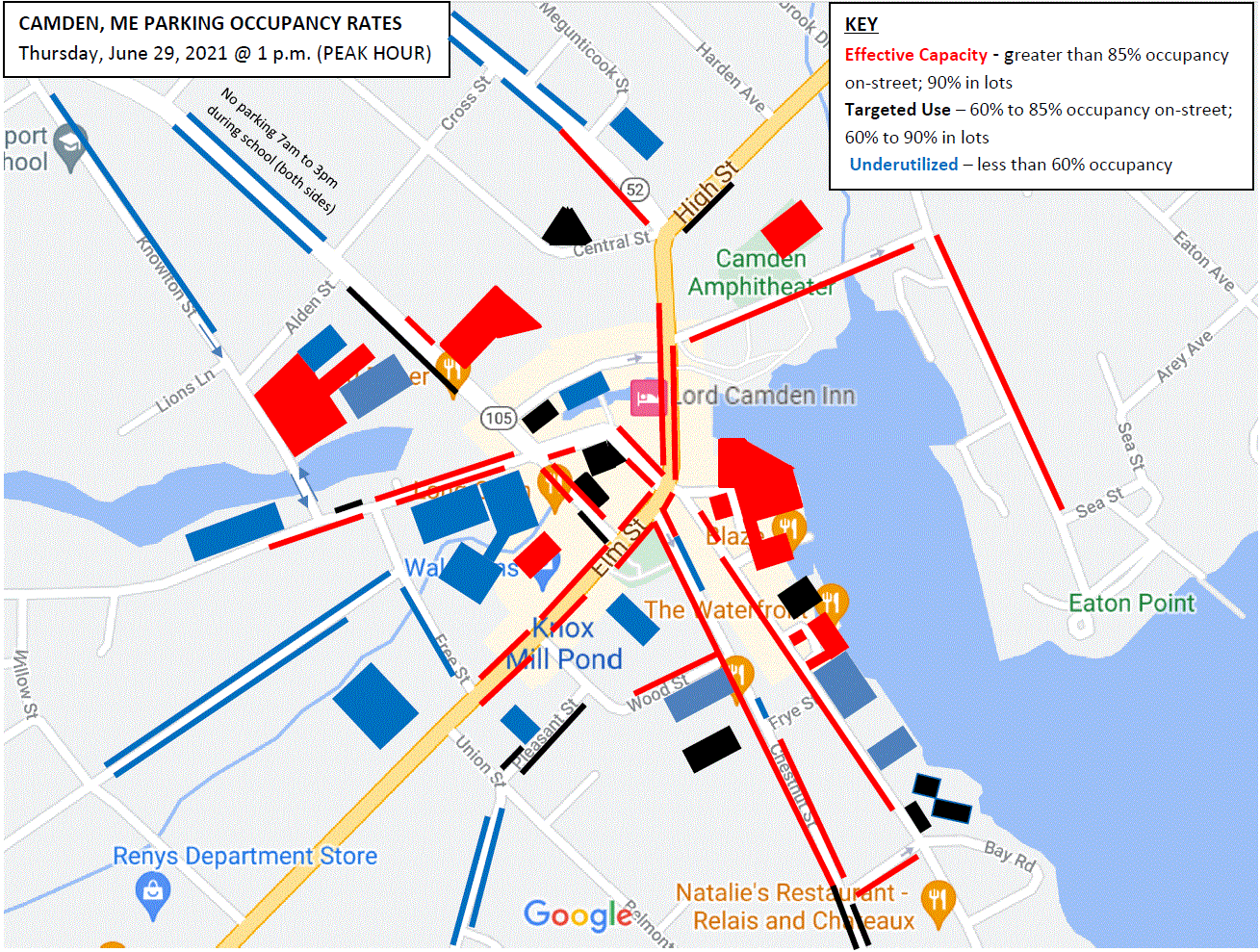 06-29-2021 1pm Parking Occupancy Rates